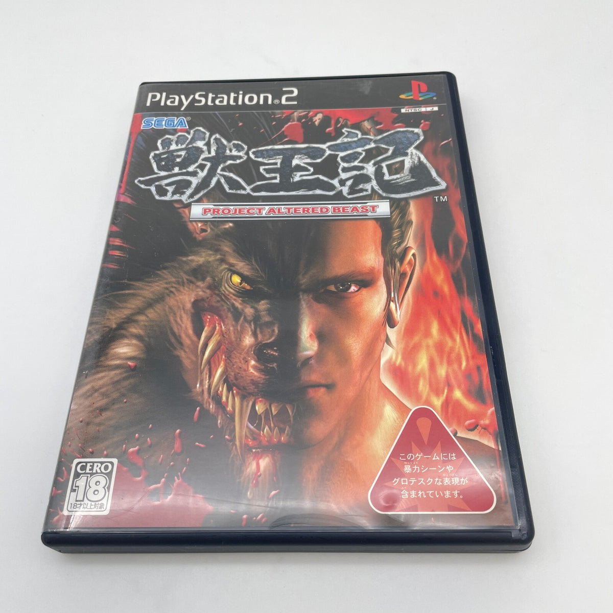 PS2 Jyuouki Project Altered Beast Sony PlayStation 2 Japan Game