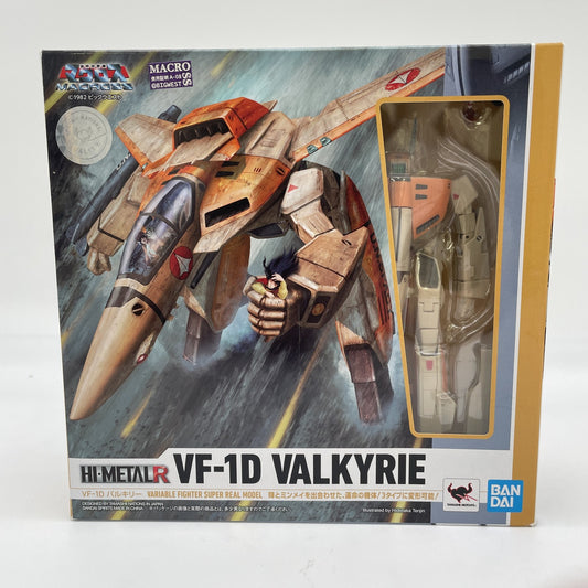 HI-METAL R VF-1D Valkyrie The Super Dimension Fortress Macross Figure BANDAI