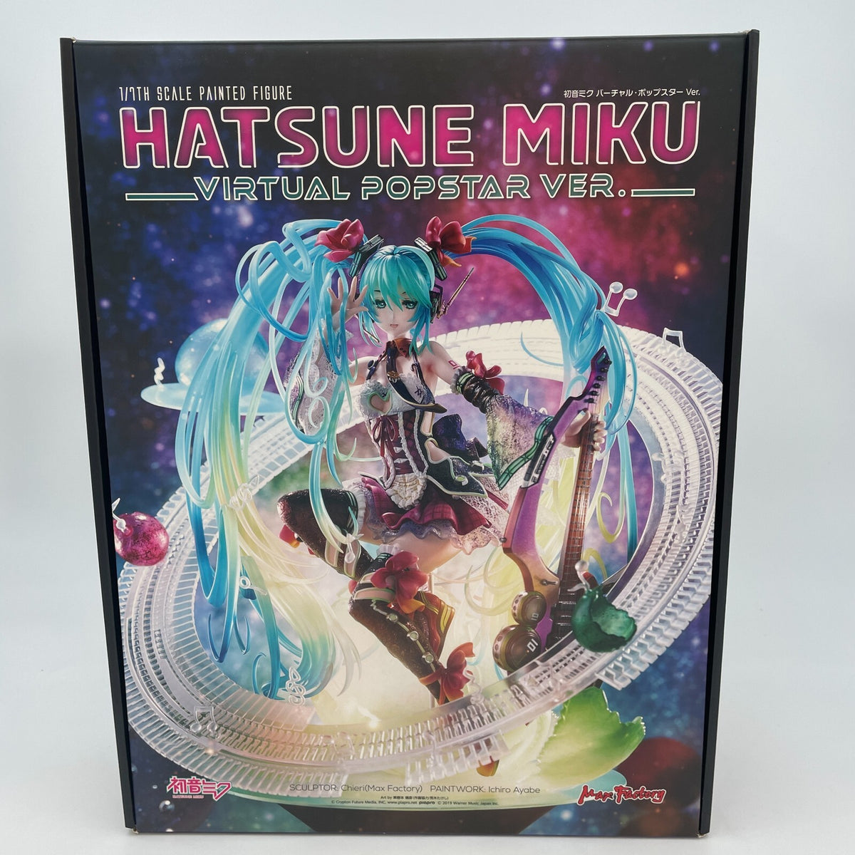Hatsune Miku Virtual Popstar Ver. 1/7 Figure Max Factory Japan import