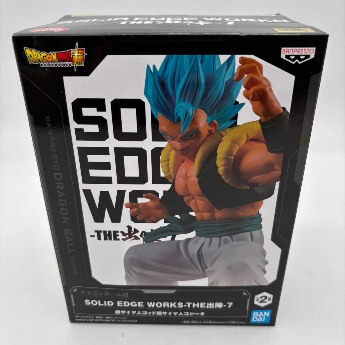 Banpresto Dragon Ball Z Super Gogeta Figure SOLID EDGE WORKS THE Departure 7 JP