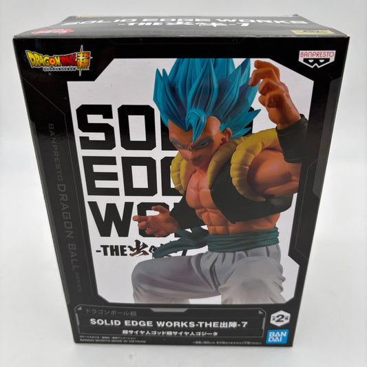 Banpresto Dragon Ball Z Super Gogeta Figure SOLID EDGE WORKS THE Departure 7 JP