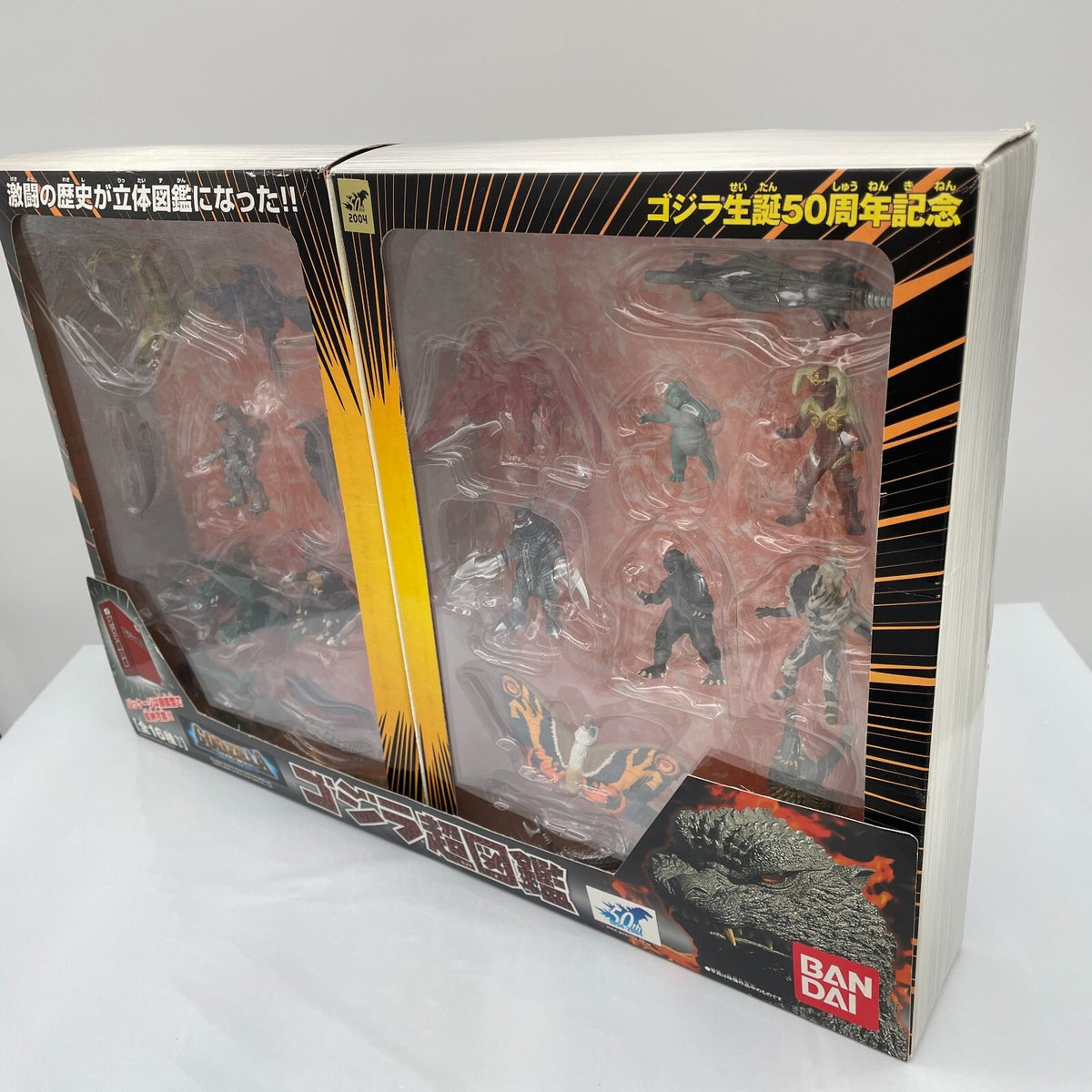 Godzilla Final Wars Godzilla Super Picture Book 50th Anniversary 16 figures