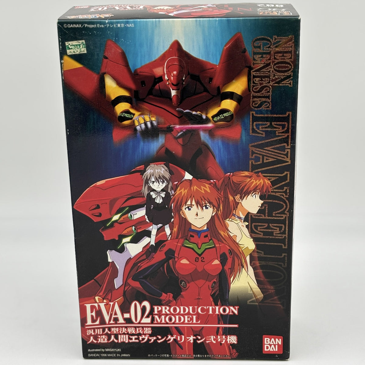 LMHG EVA-02 Production Model Plastic Model Kit Evangelion Unit 2 No.002 Bandai