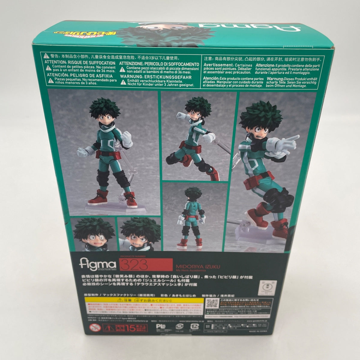 figma My Hero Academia Izuku Midoriya Action Figure No.323 Japan