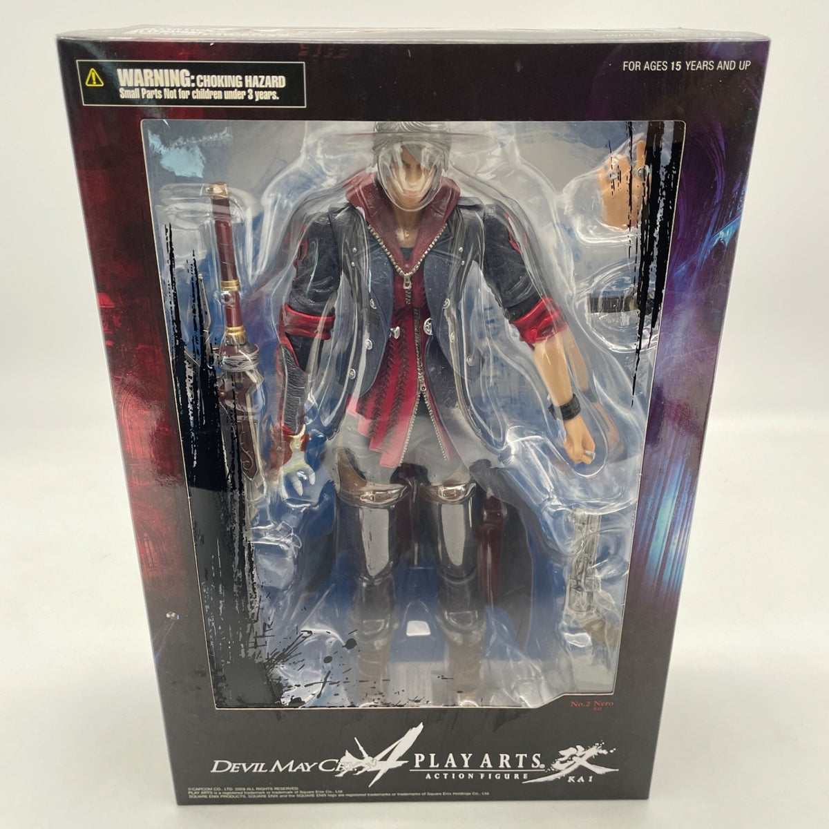 Play Arts Kai Devil May Cry 4 Nero Figure Square Enix Japan Import