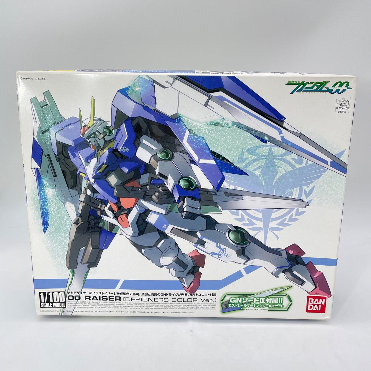 1/100 Mobile Suit Gundam OO RAISER Designers Color Ver. Model Kit BANDAI w/Box