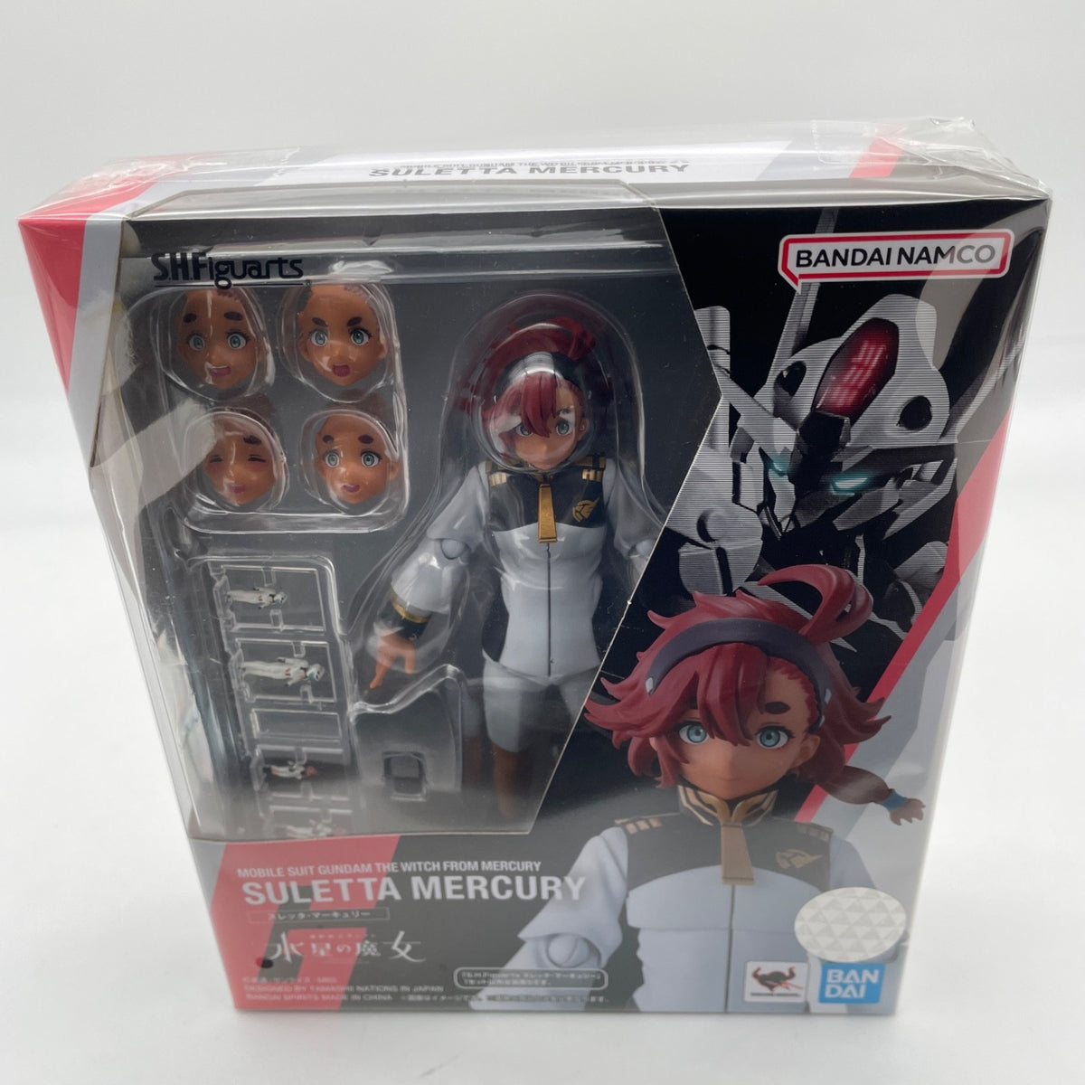 S.H.Figuarts Suletta Mercury Action FIgure Gundam the Witch from Mercury Bandai