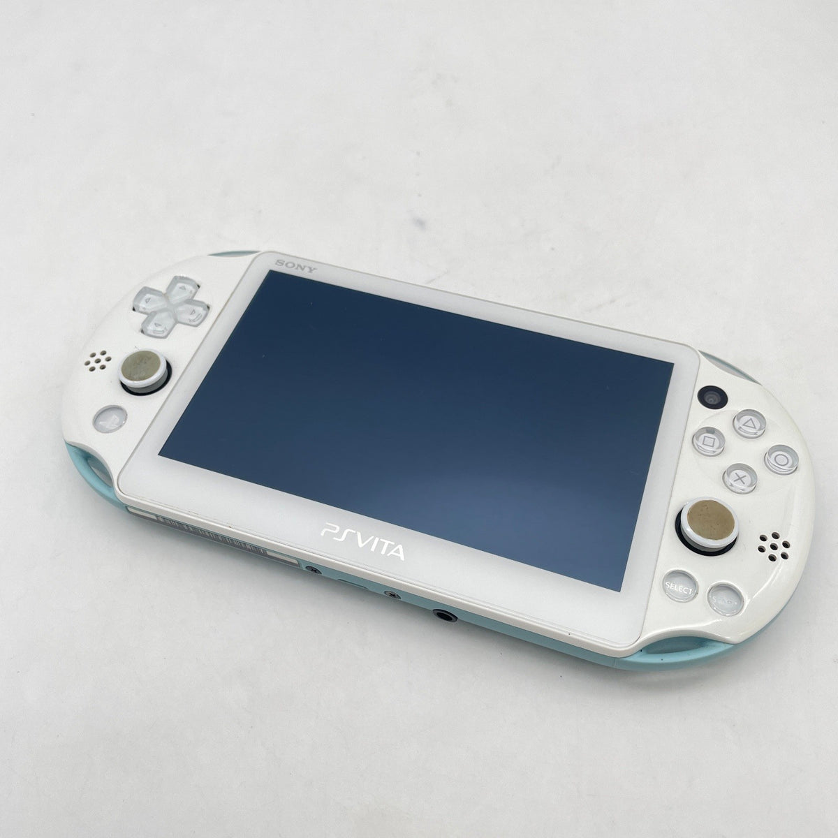 SONY PlayStation PS Vita PCH 2000 Light Blue White Console Charger Tested w/Box