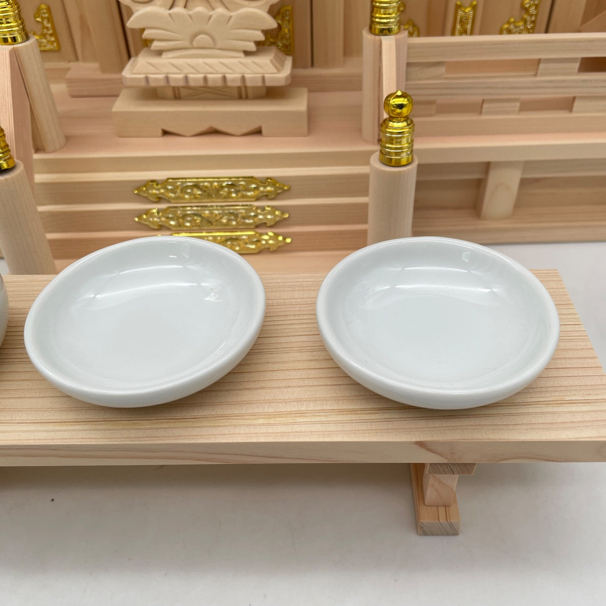 Japan Shinto Altar Wooden KAMIDANA Home Size with 11 Items