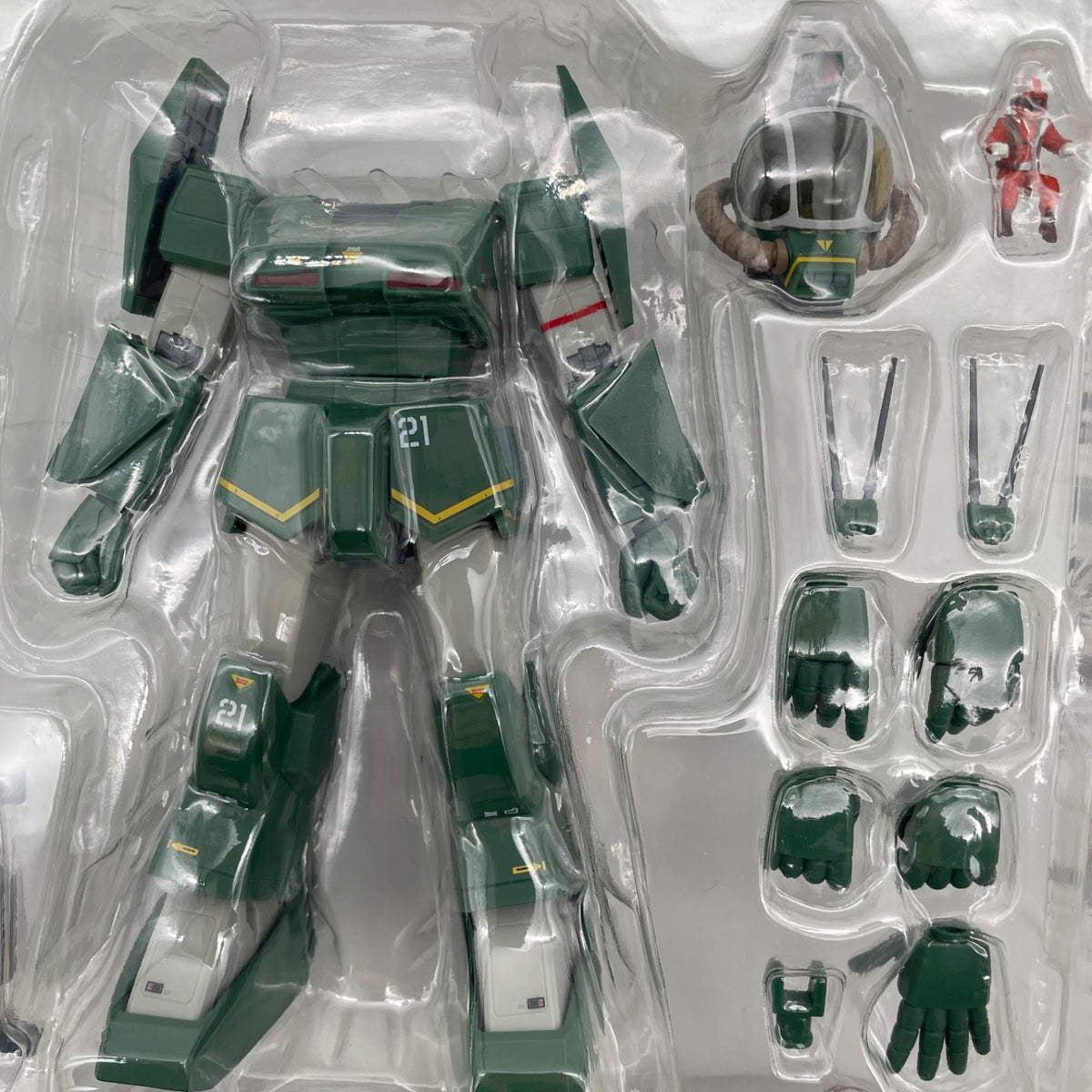 HI-Metal R SOLTIC H8 Round Facer Figure Fang of the Sun Dougram Bandai Japan