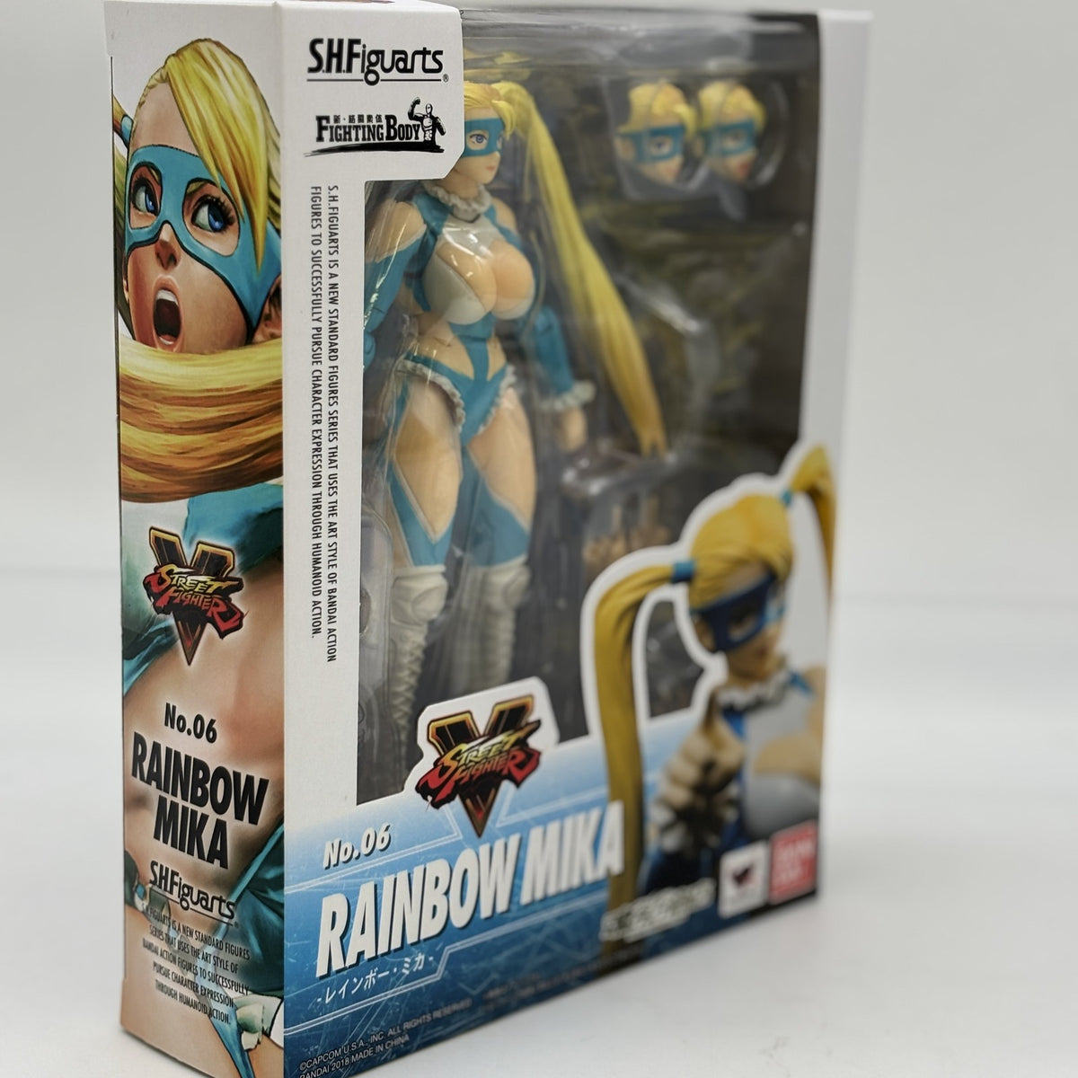 S.H.Figuarts Street Fighter V RAINBOW MIKA Figure CAPCOM Game BANDAI