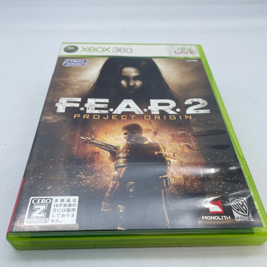 Xbox 360 F.E.A.R. 2 Project Origin FEAR 2 MONOLITH Japan Import