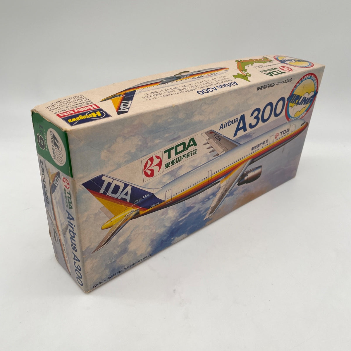 Plastic Model Kit 1/200 Toa Airlines Airbus A300 Loveliner 200 No9 Japan