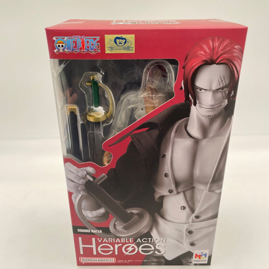 One Piece Variable Action Heroes Red-Haired Shanks Ver.1.5 Figure MegaHouse VAH