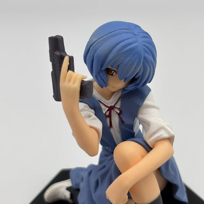 Figure Rei Ayanami school Uniform ver. Japan kaiyodo Evangelion Young Ace 2012