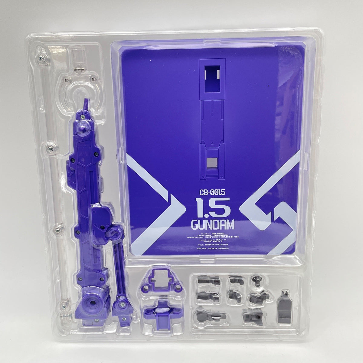 METAL BUILD 1.5 GUNDAM MOBILE SUIT GUNDAM 00 Revealed Chronicle Figure BANDAI