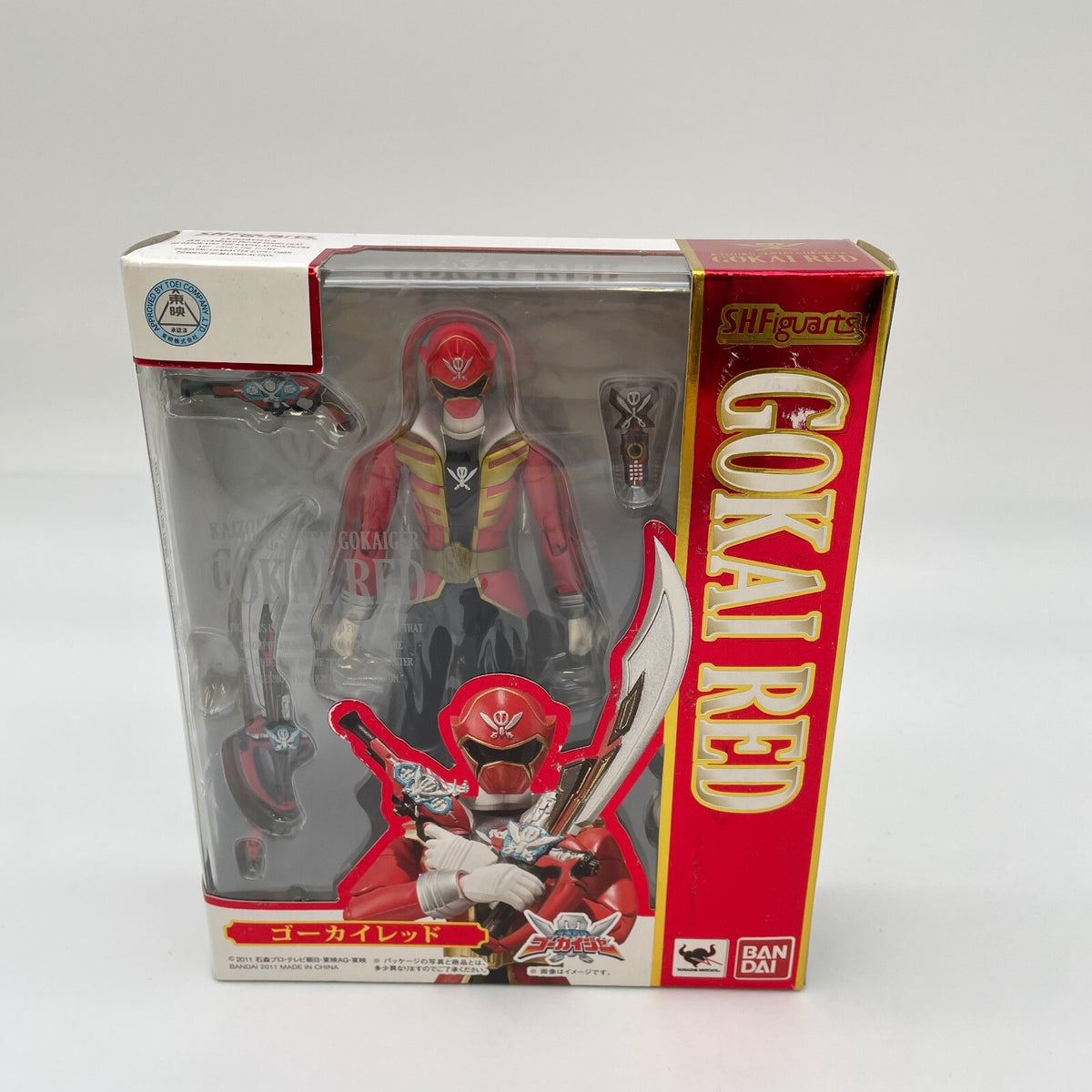 S.H.Figuarts GOKAI RED Action Figure Kaizoku Sentai Gokaiger BANDAI Japan Import