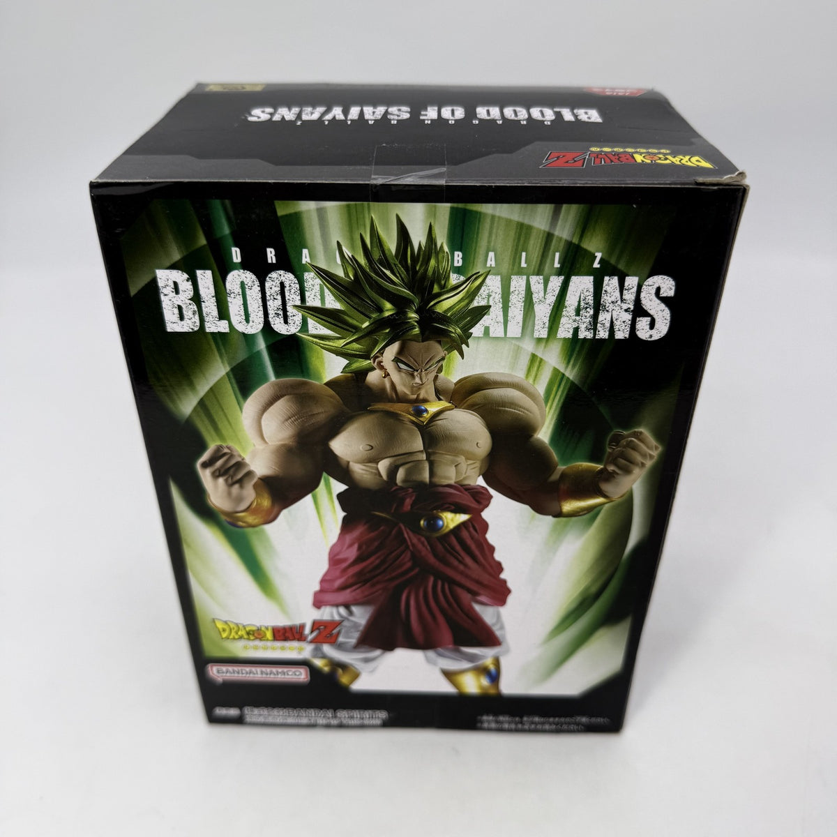 Super Saiyan Broly Dragon Ball Z BLOOD OF SAIYANS Figure BANPRESTO