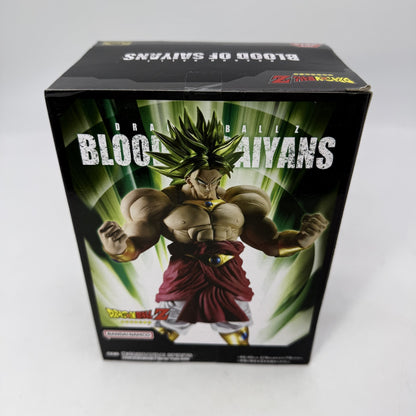 Super Saiyan Broly Dragon Ball Z BLOOD OF SAIYANS Figure BANPRESTO