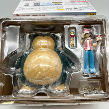 Pokemon Scale World Kanto Red & Snorlax Figure 1/20 Scale BANDAI Japan