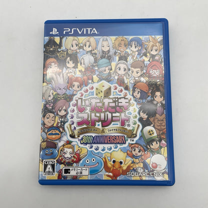 PS VITA Itadaki Street Dragon Quest & Final Fantasy 30th ver Japan Import