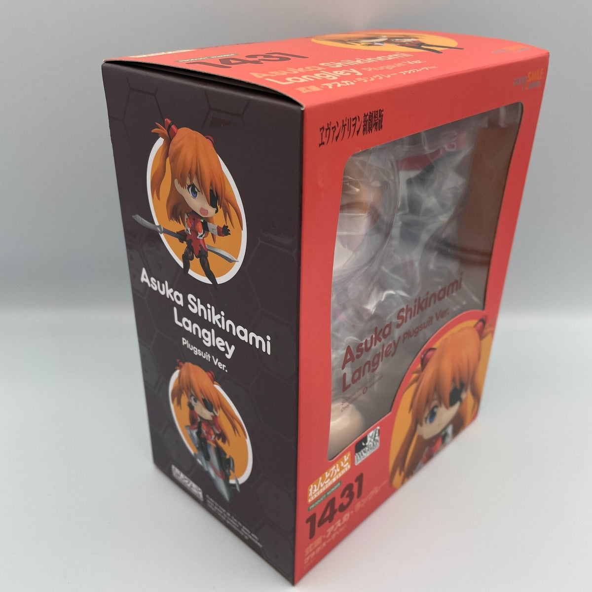 Nendoroid Shikinami Asuka Langley EVANGELION Plugsuit Ver Figure #1431 Japan