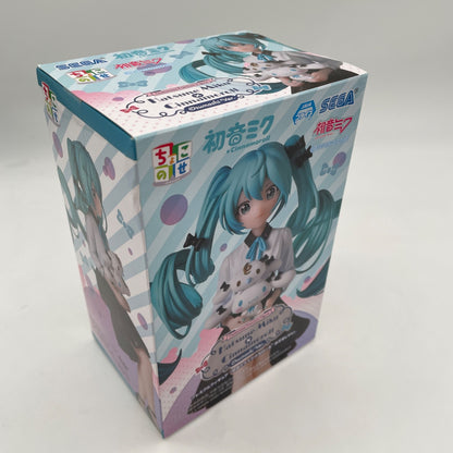 Hatsune Miku x Cinnamoroll Milk Chokonose Premium Figure SEGA from JP