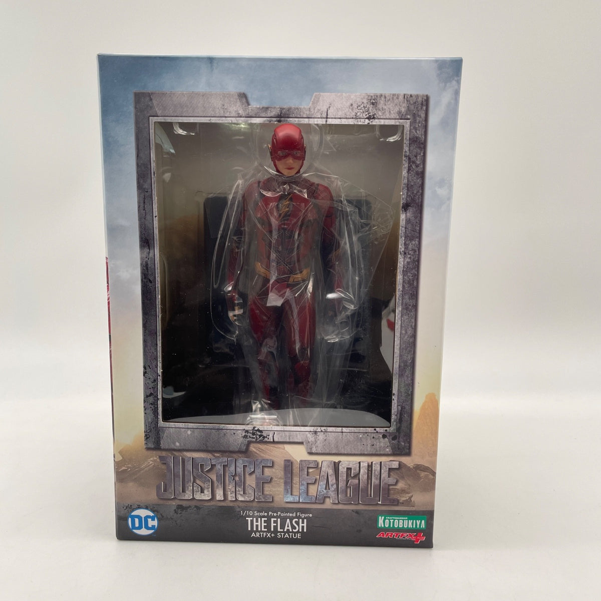 Kotobukiya ARTFX + DC JUSTICE LEAGUE Flash 1/10 Scale PVC Complete Figure JP