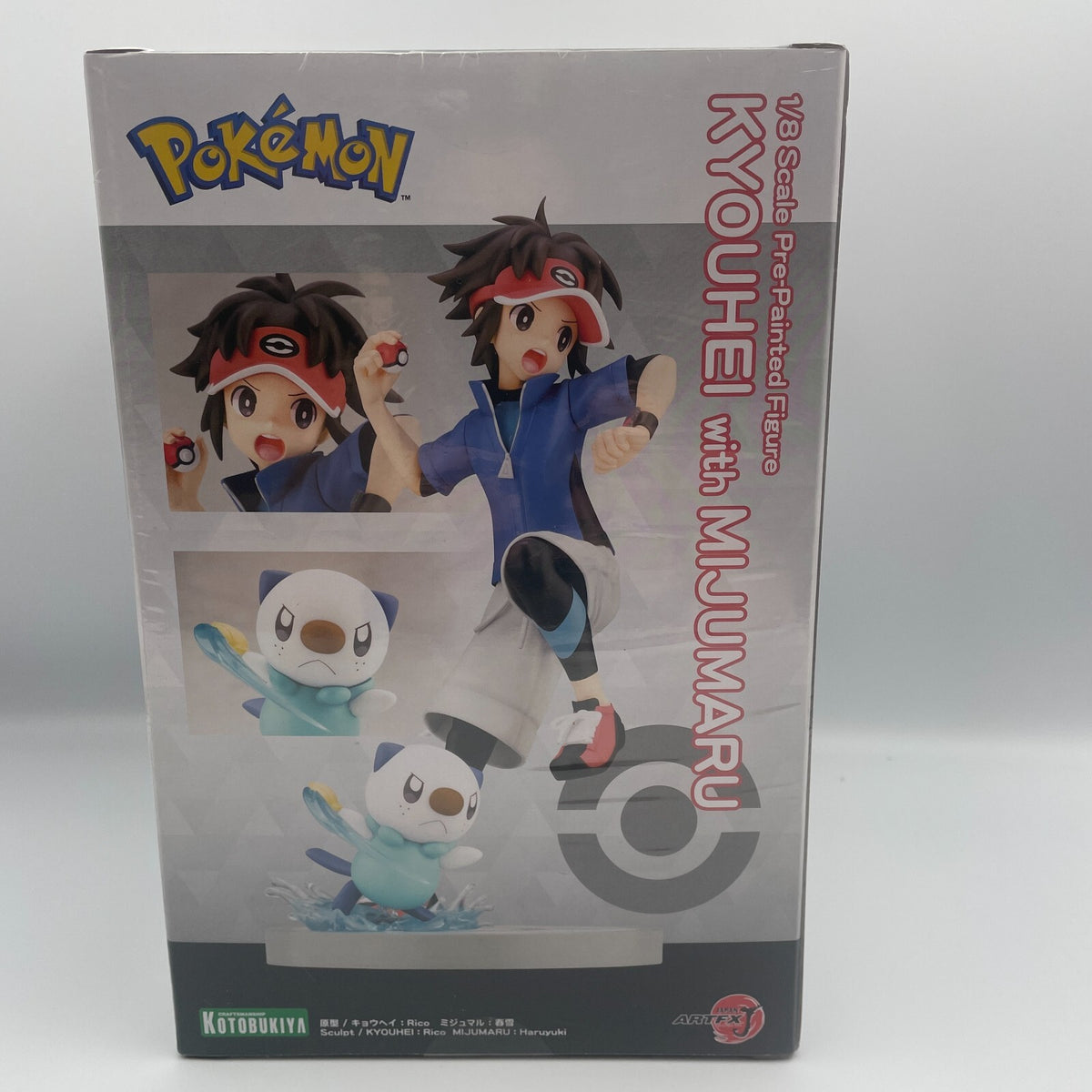 ARTFX J Pokemon Series Nate with Oshawott 1/8 Figure Kotobukiya JP Toy