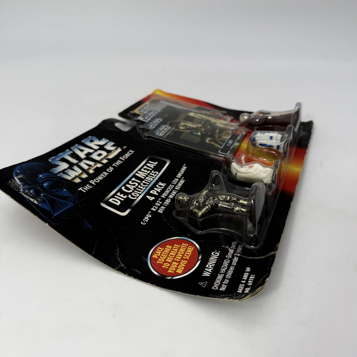 Star Wars Die Cast Metal Collectibles 4 Pack The Power of the Force 1995 Figures