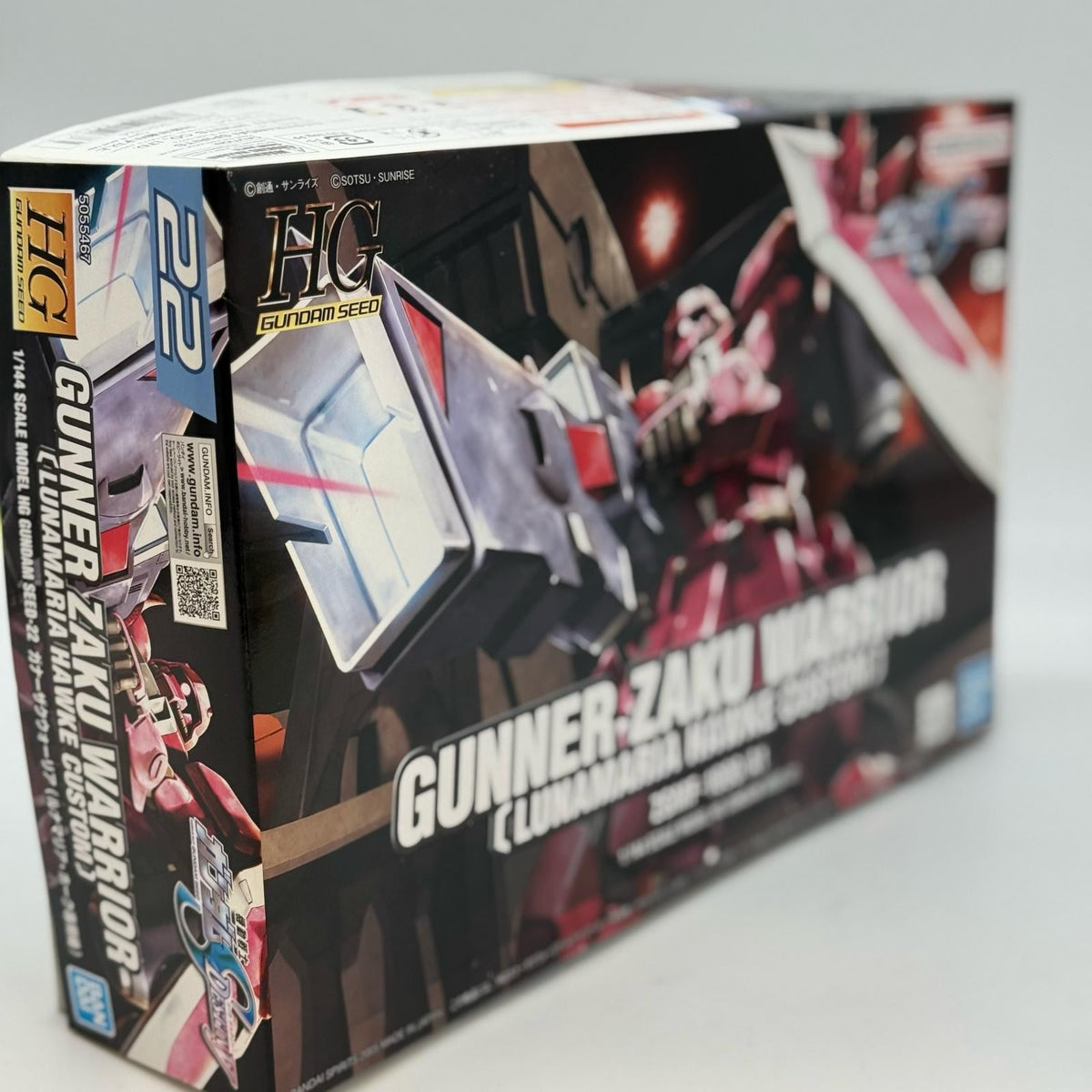HG 1/144 Gunner Zaku Warrior Lunamaria Hawke Custom Gundam Seed Model Kit BANDAI