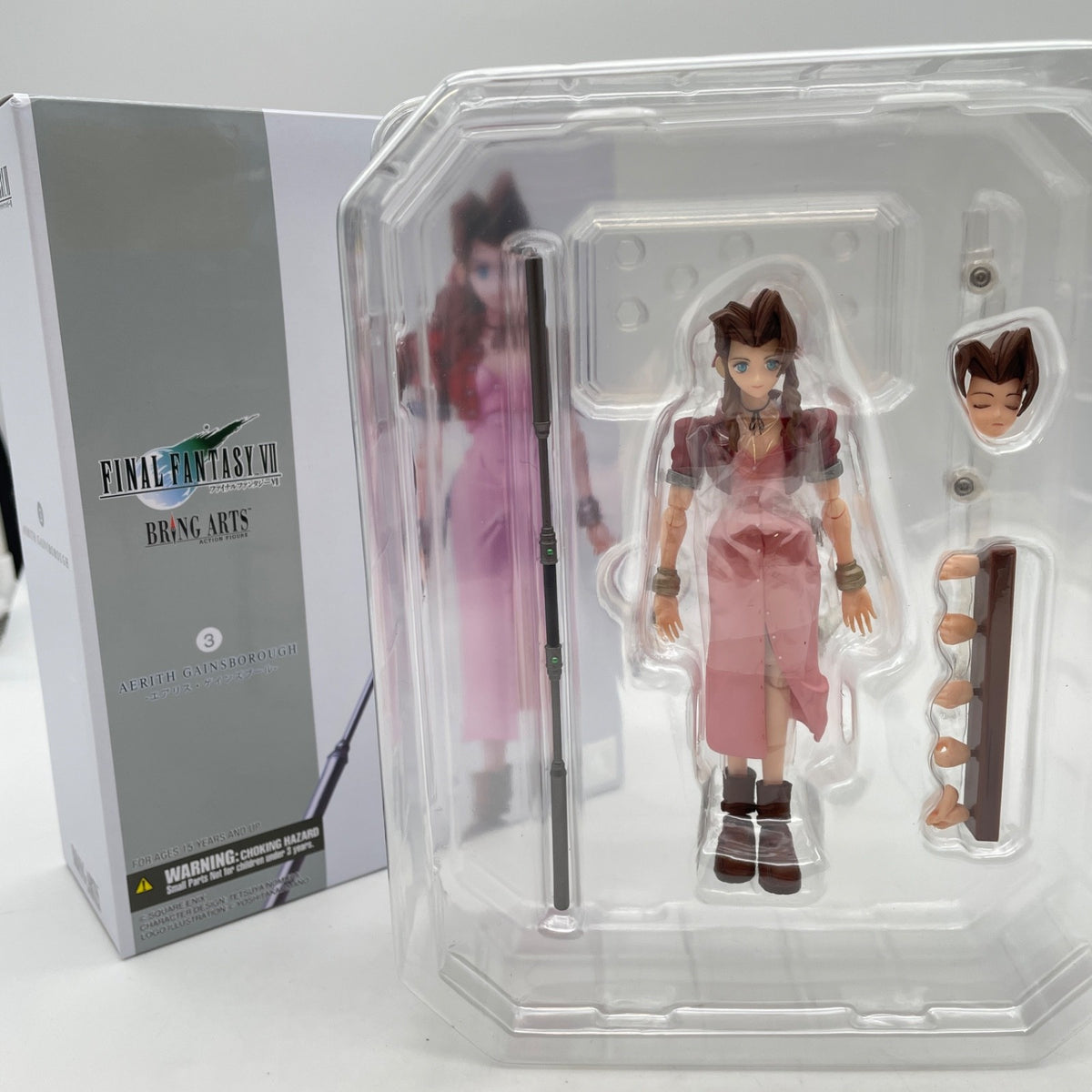 Bring Arts Final Fantasy VII Aerith Gainsborough Action Figure SQUARE ENIX