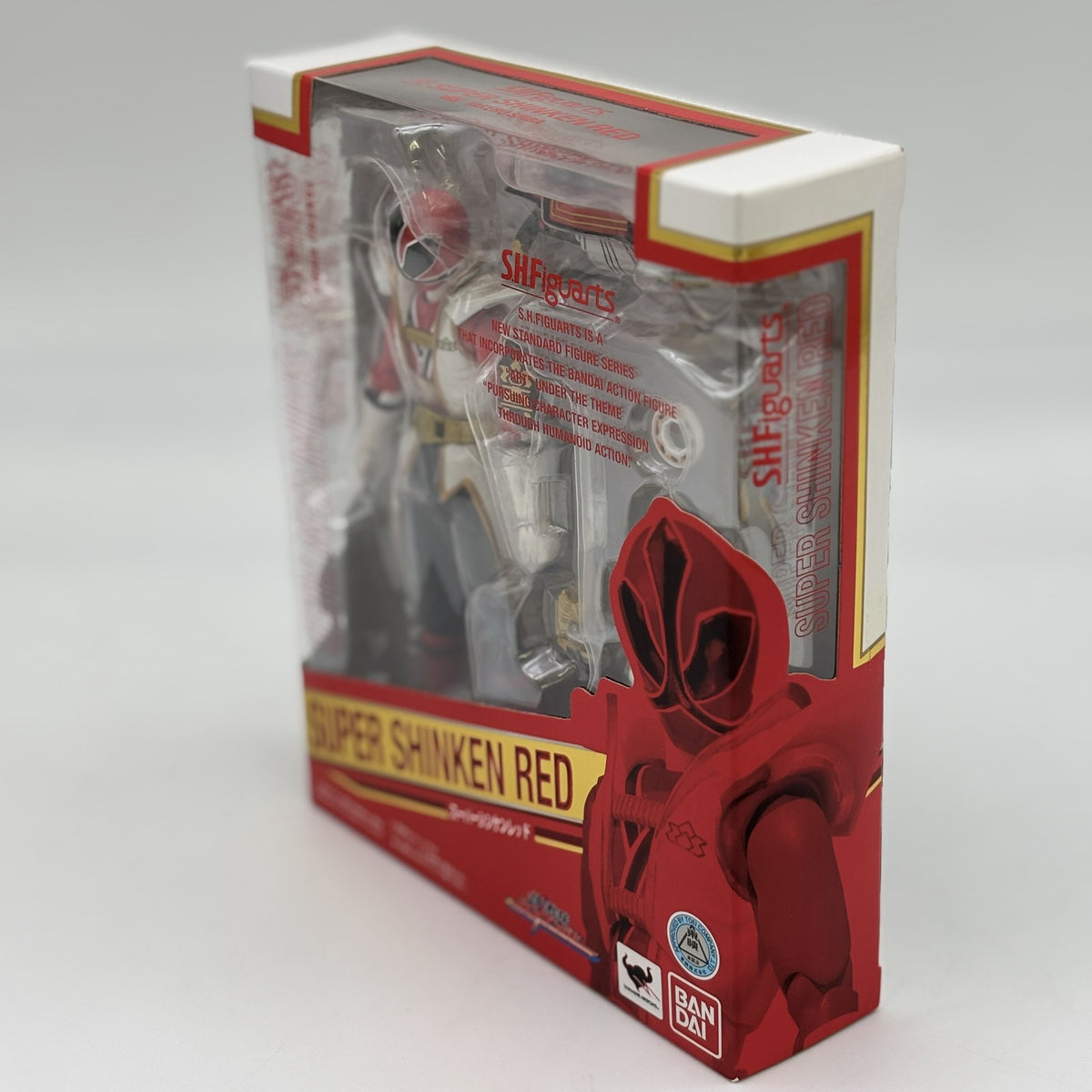 SH Figuarts Samurai Sentai Shinkenger Super Shinken Red Action Figure Bandai
