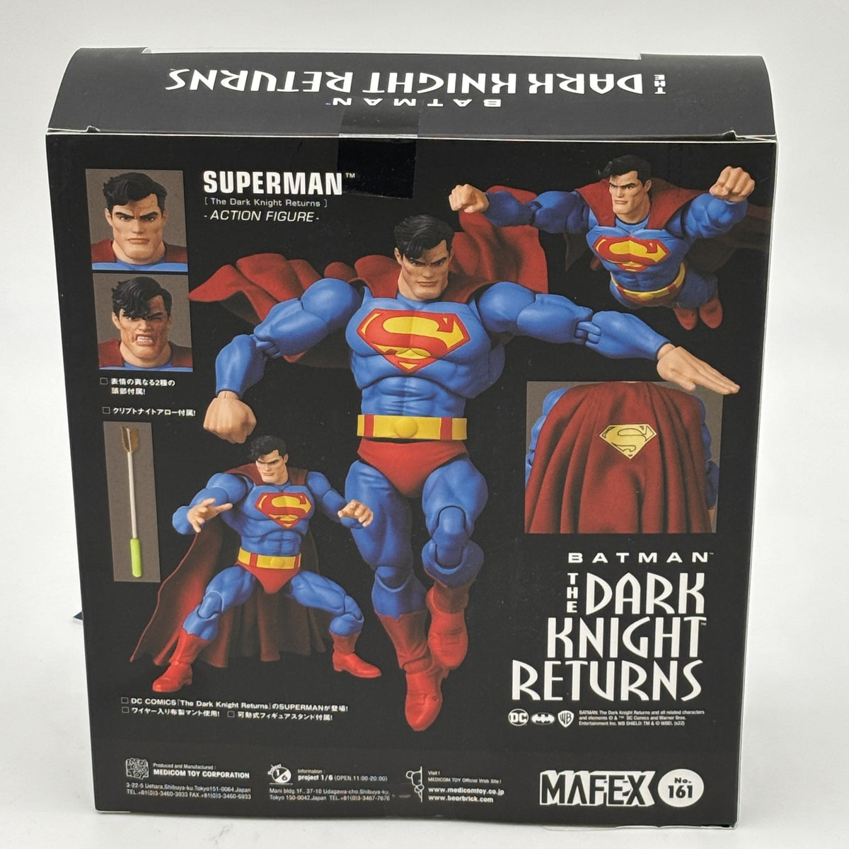 MAFEX No161 Superman The Dark Knight Returns Action Figure Movie MEDICOM TOY