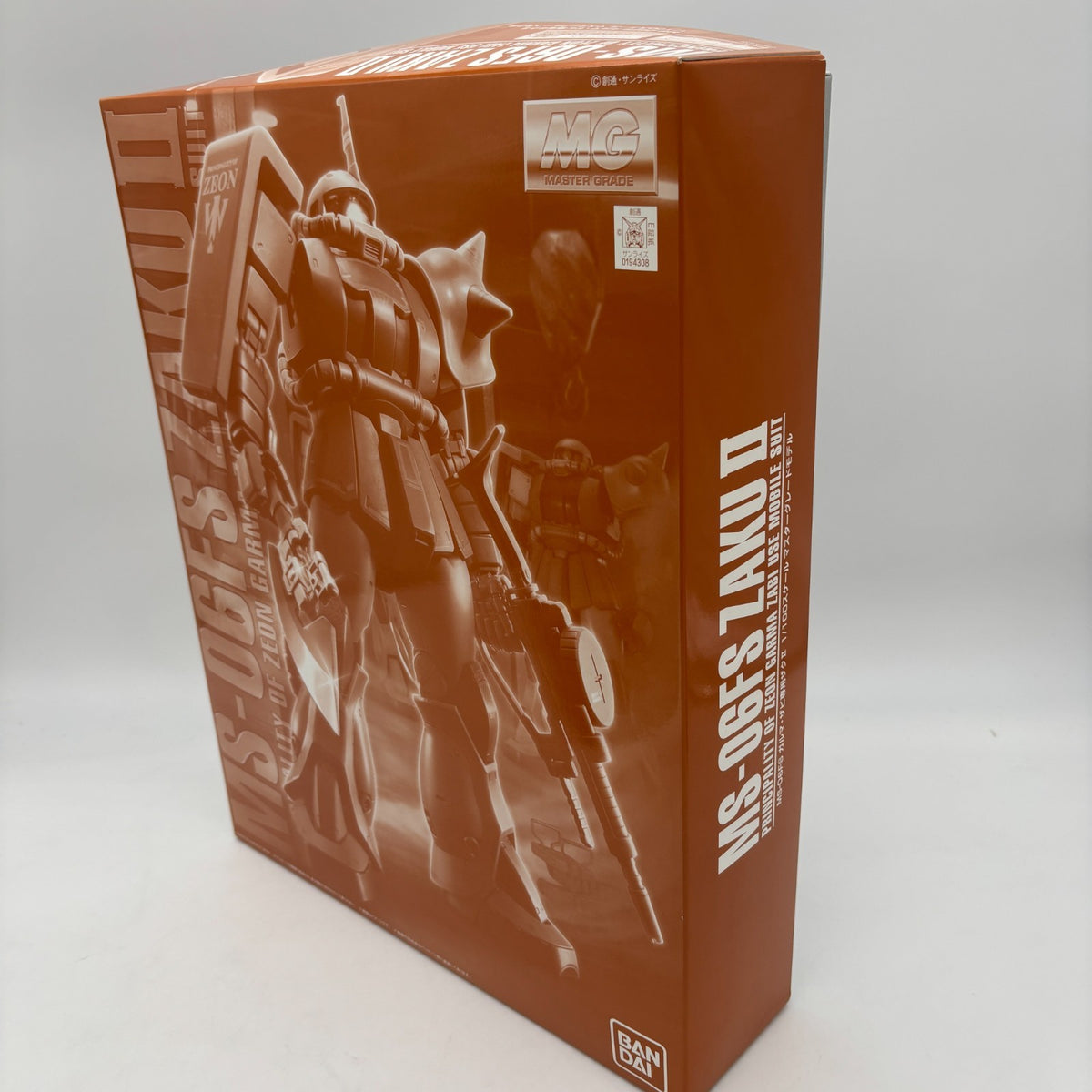 BANDAI Mobile Suit Gundam MSV MG MS-06FS Garma Zabi Machine Zaku II Model kit