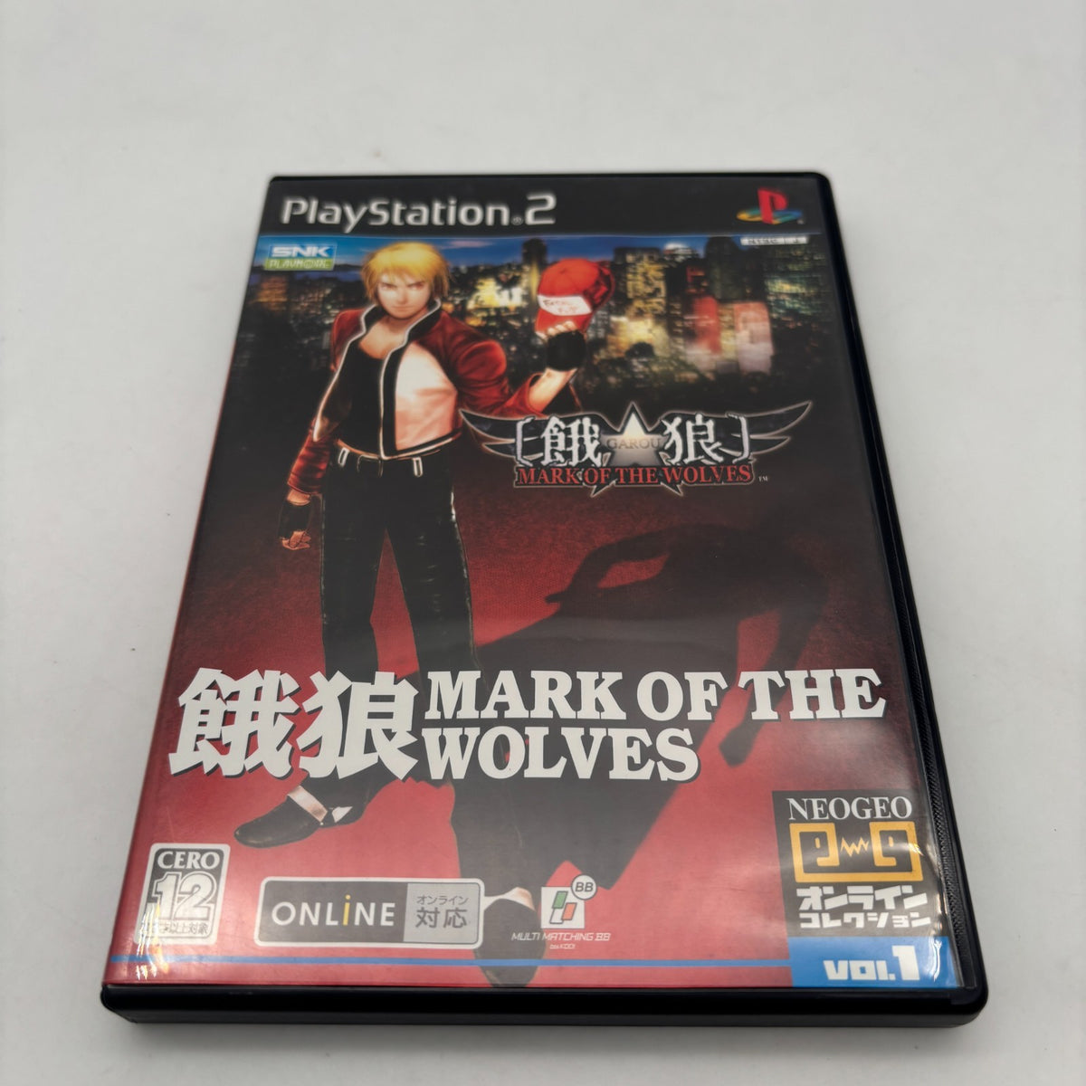 PS2 Garou Mark of the Wolves Sony PlayStation 2 Japan Import Game