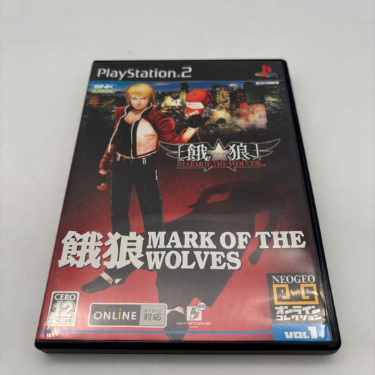 PS2 Garou Mark of the Wolves Sony PlayStation 2 Japan Import Game
