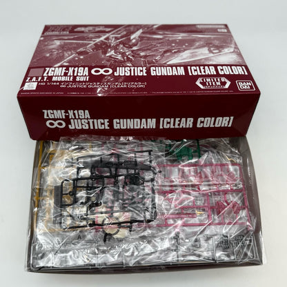 Bandai Event Limited HG 1/144 Infinite Justice Gundam Clear Color JAPAN