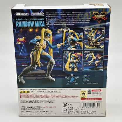 S.H.Figuarts Street Fighter V RAINBOW MIKA Figure CAPCOM Game BANDAI