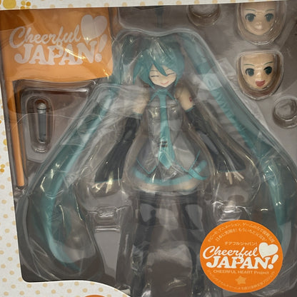 Hatsune Miku Figure Cheerful JAPAN! Figma 114 Support ver. Max Factory Japan