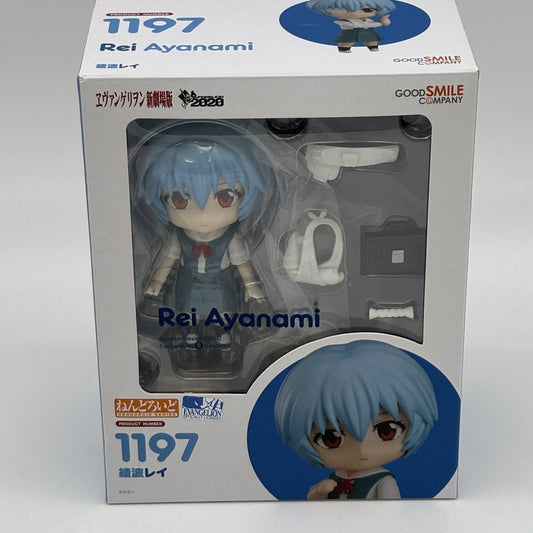 Nendoroid Rebuild of Evangelion Rei Ayanami Figure #1197 Good Smile Company