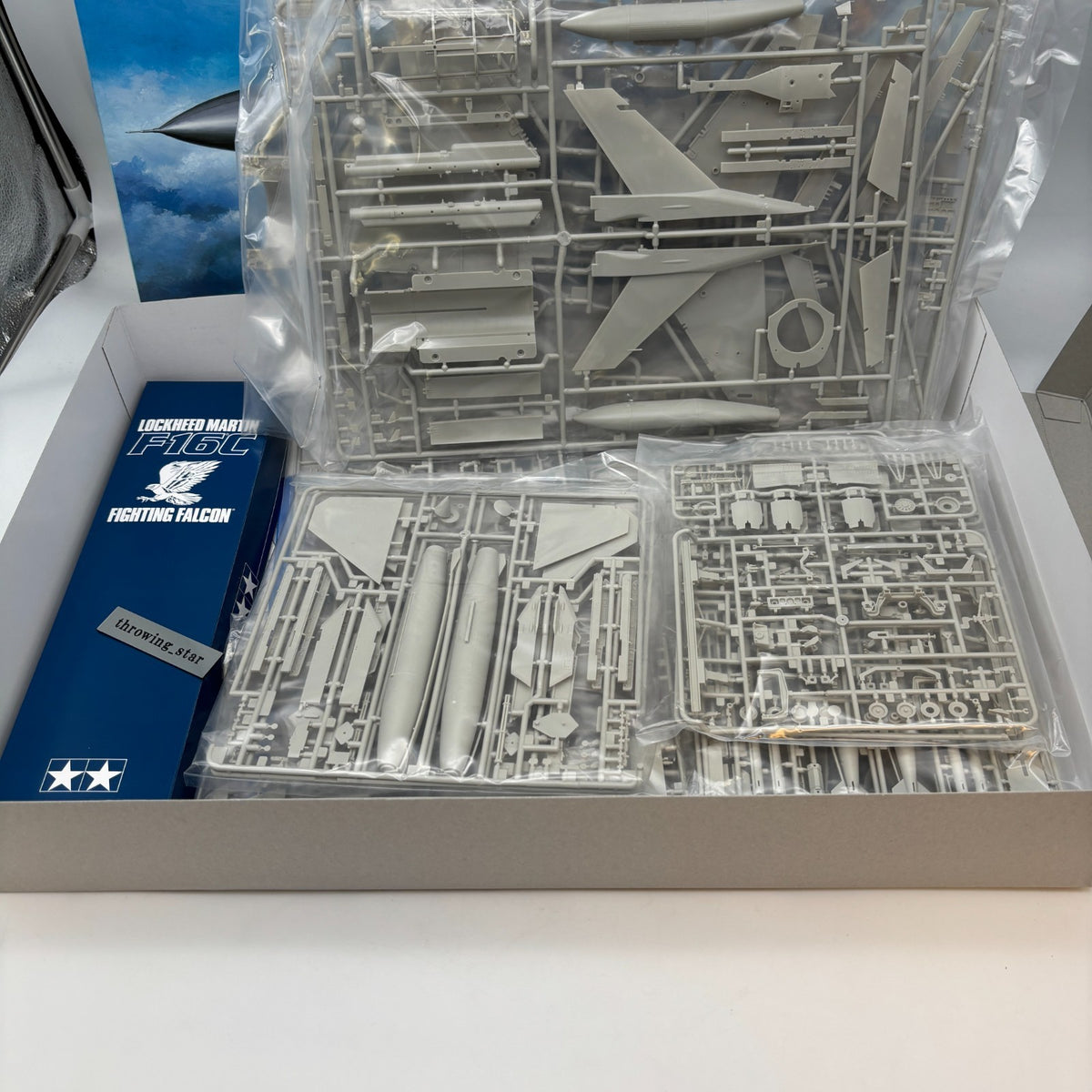 1/32 F-16CJ US Air Force Rocky Fighting Falcon Block50 Plastic Kit Tamiya