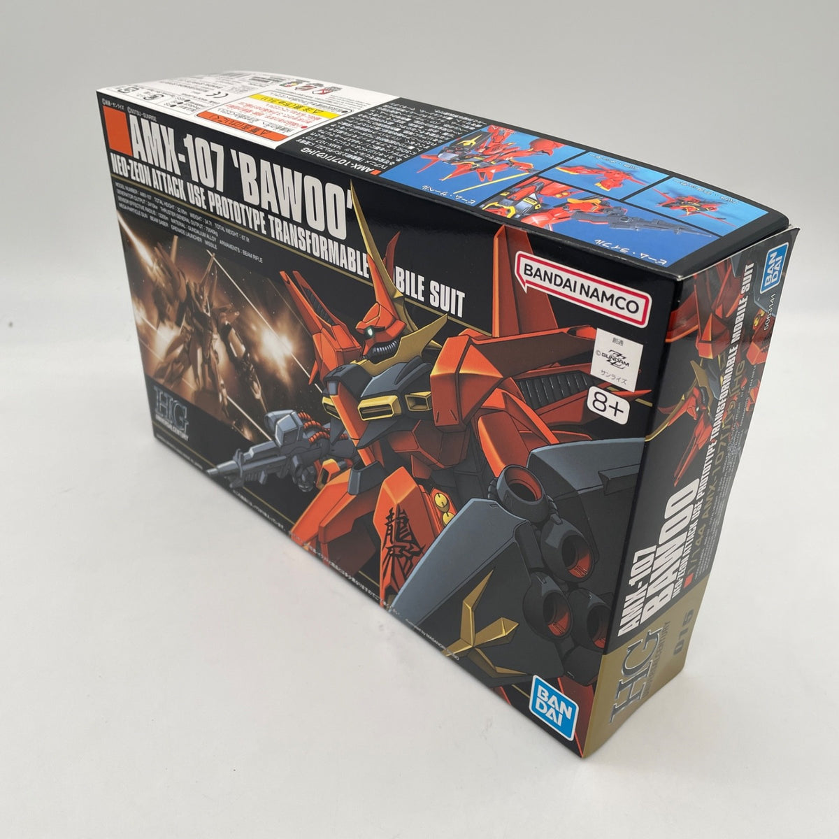 HGUC Gundam AMX-107 Bawoo HG 1/144 Scale Model Kit BANDAI NAMCO JAPAN