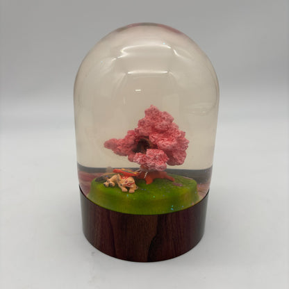 Okami Amaterasu snow globe edition Cherry blossom ball in full bloom from Japan