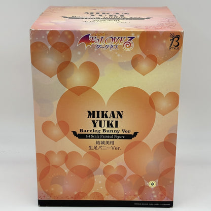 To Love Ru Darkness: Mikan Yuki Bare Leg Bunny Ver. 1/4 Figure FREEing JP Toy