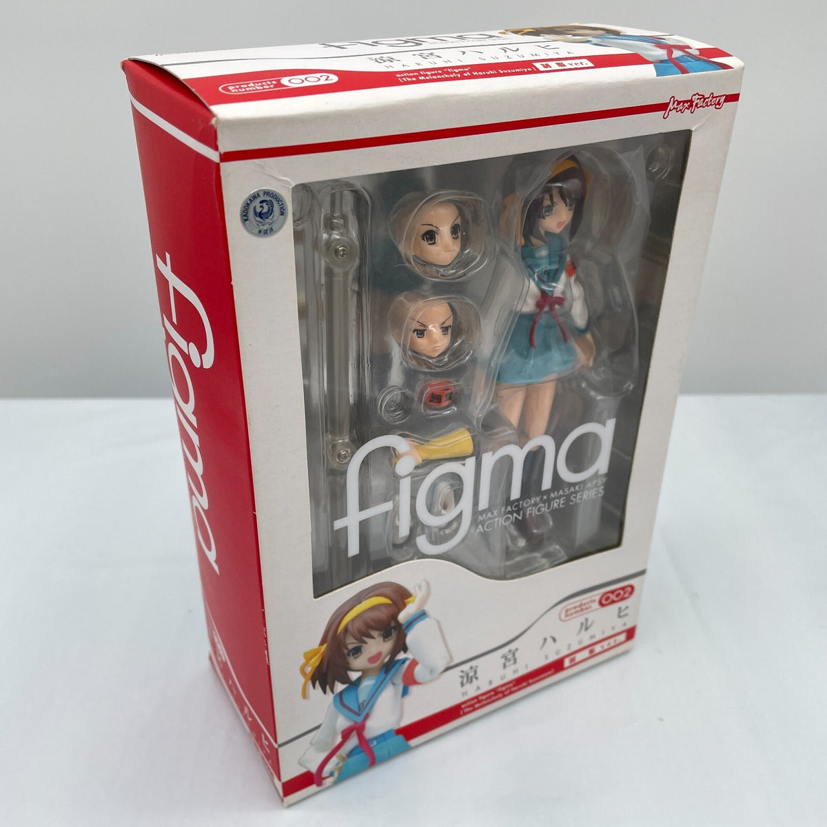 Figma 002 The Melancholy of Haruhi Suzumiya School Uniform ver. Japan