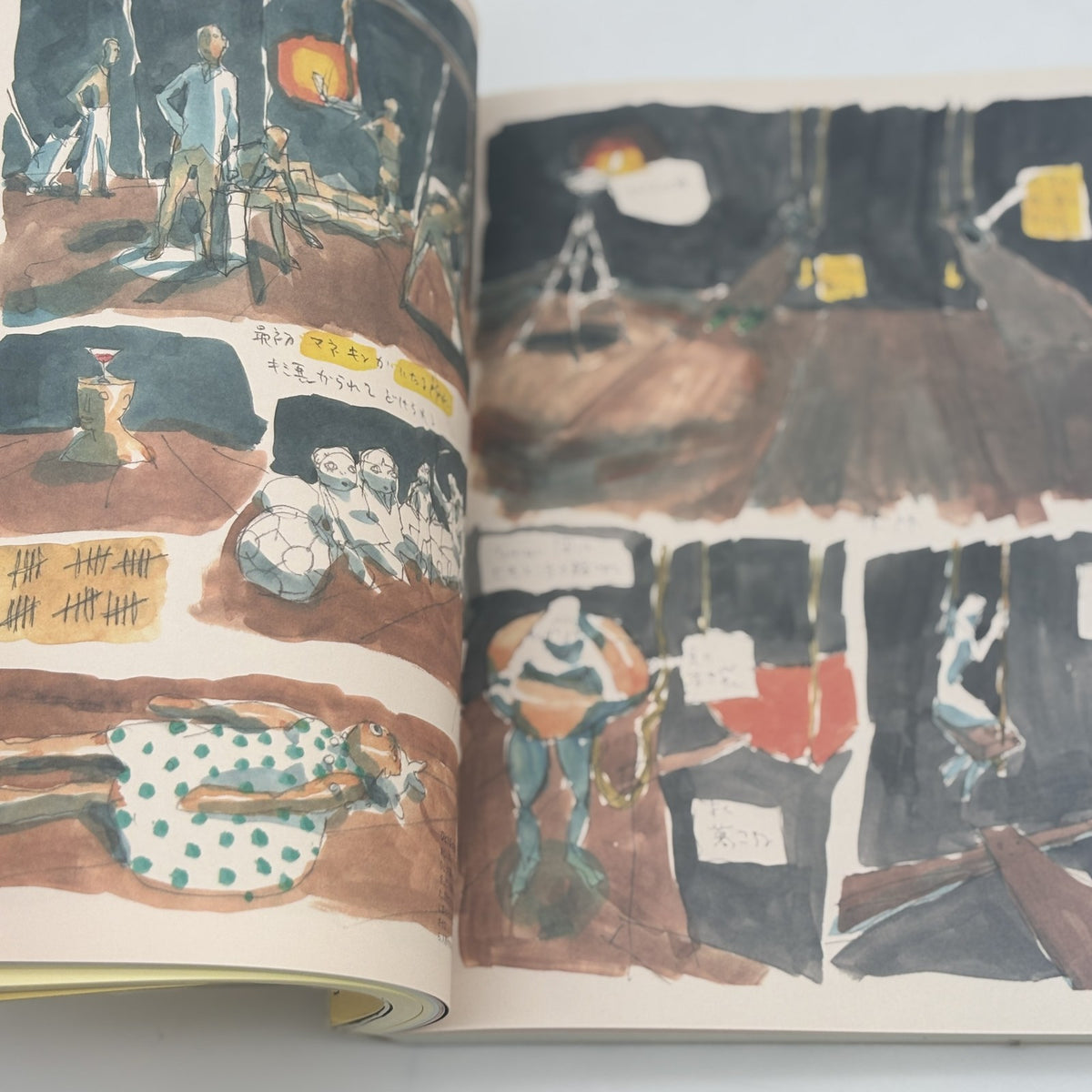 Masaaki Yuasa Sketchbook for Animation Projects Large Book Crayon Shin-chan