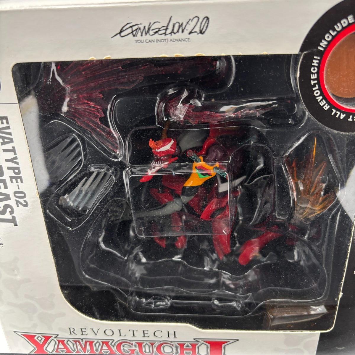 KAIYODO Revoltech Yamaguchi No.90 Evangelion EVA-02 The Beast 2nd form Figure