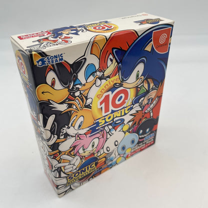 Sonic Adventure 2 10th Anniversary Limited Edition Sega Dreamcast Japan Game