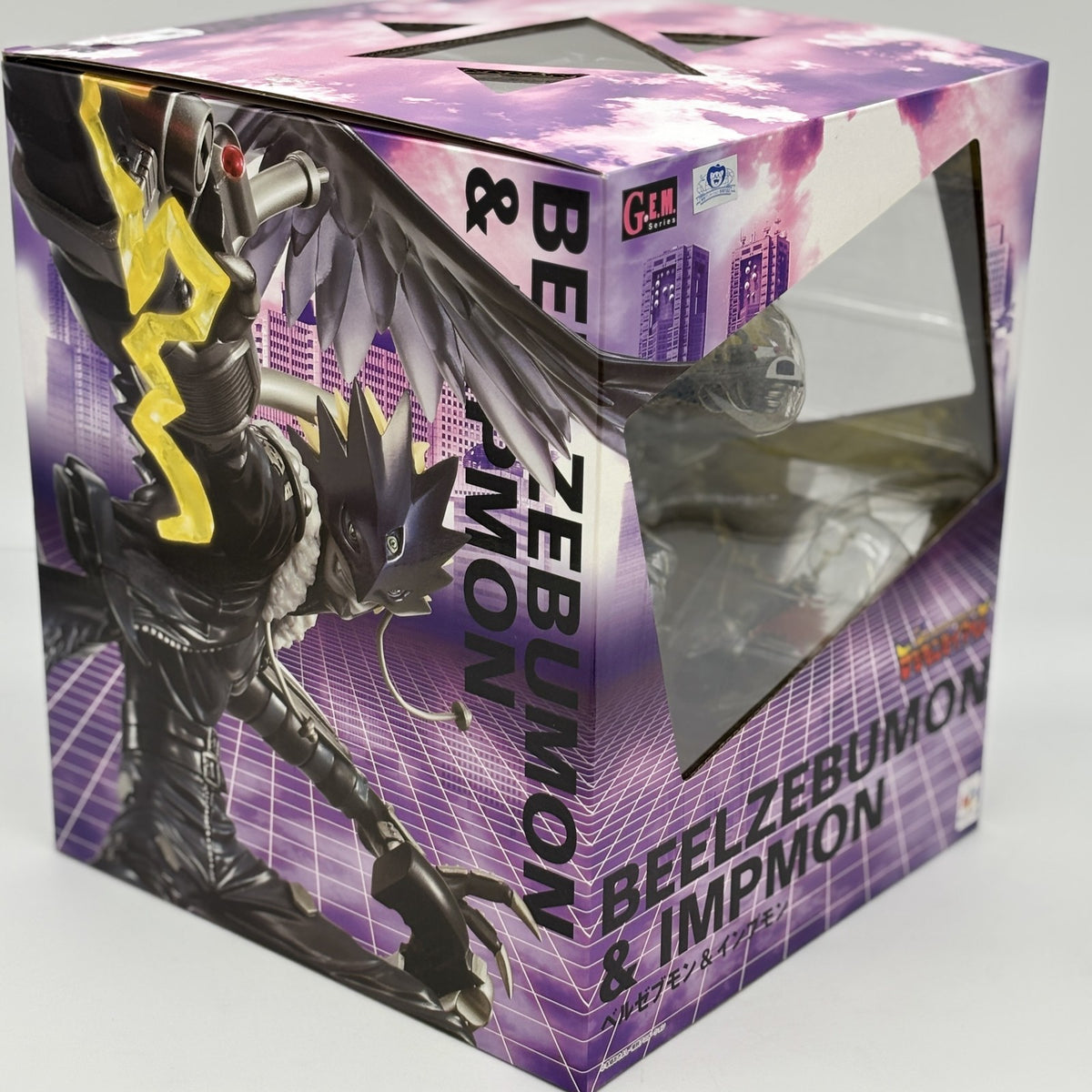 G.E.M. Series Digimon Tamers Beelzebumon Beelzemon & Impmon Figure Megahouse